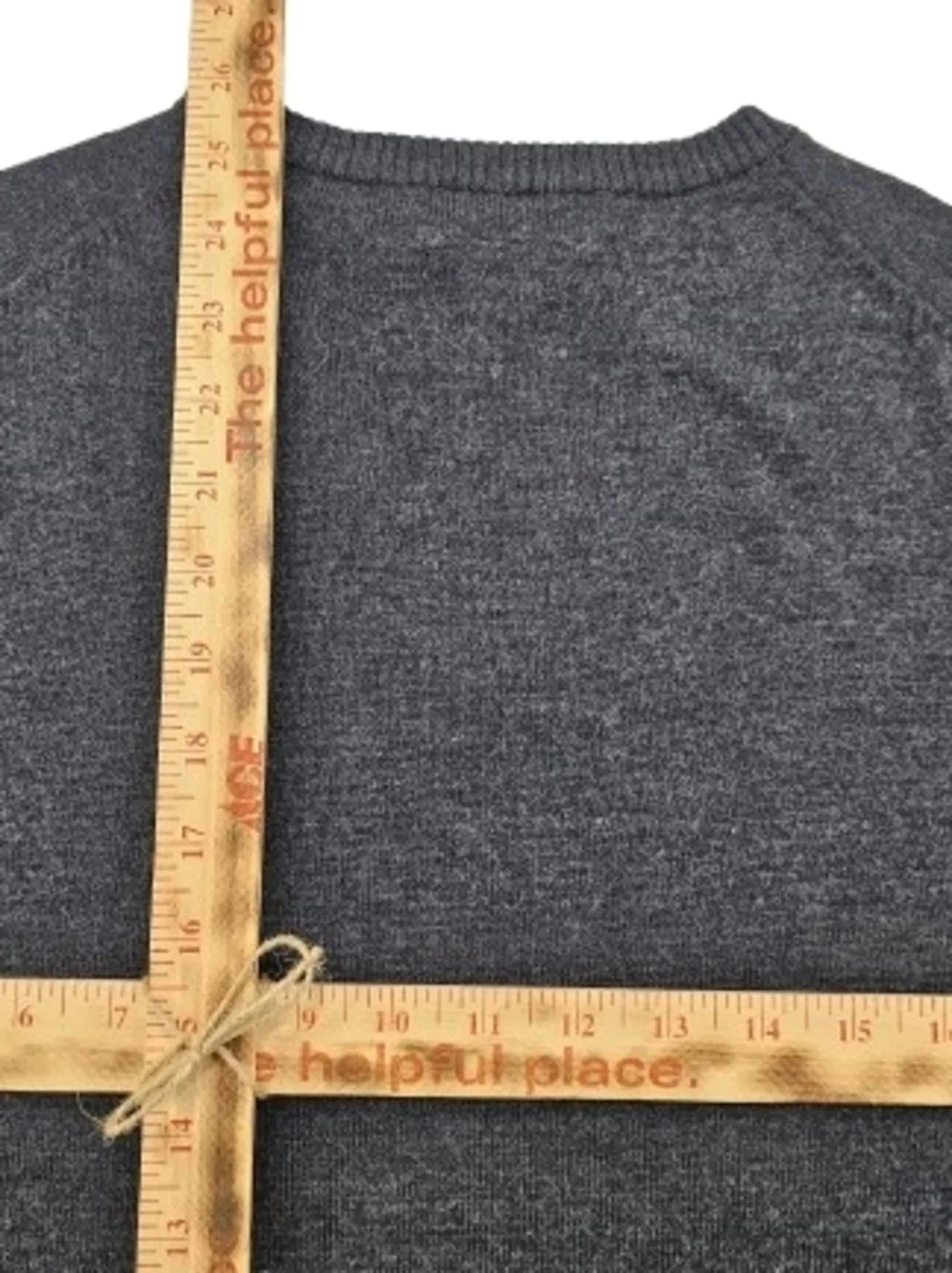 Pronto Uomo V Neck Sweater Vest Extra‎ Fine Merino Wool Mens XLarge Dark Grey